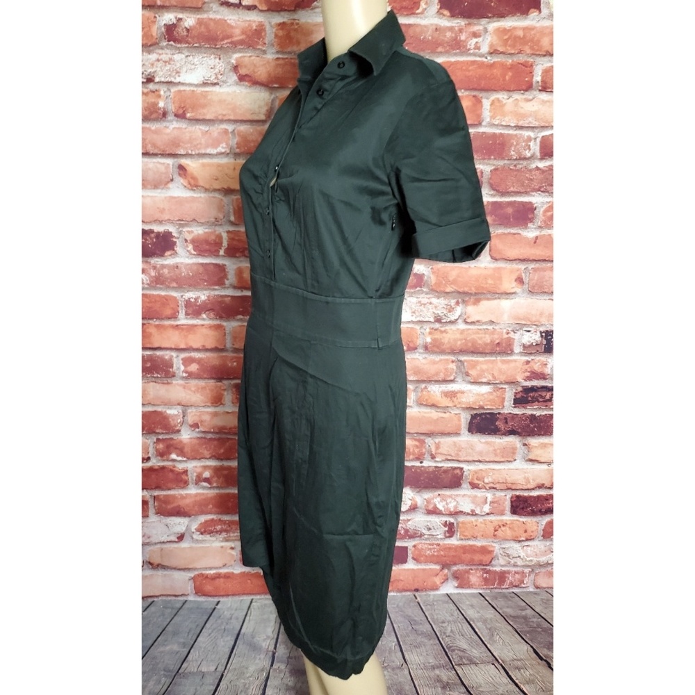 Thomas Pink Black Shirt Dress Size 10 EUC - Picture 2 of 5